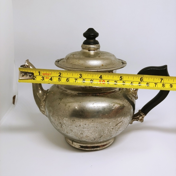 Antique 1910 Manning Quality Bowman Conn TeaPot - Picture 5 of 11